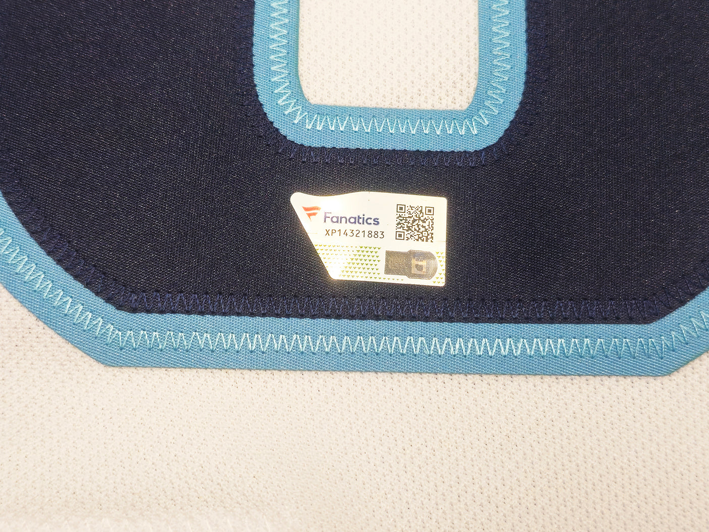 Seattle Kraken Riley Sheahan Autographed White Adidas Authentic Jersey Size 54 With Inaugural Season Patch Fanatics Holo Stock #235591