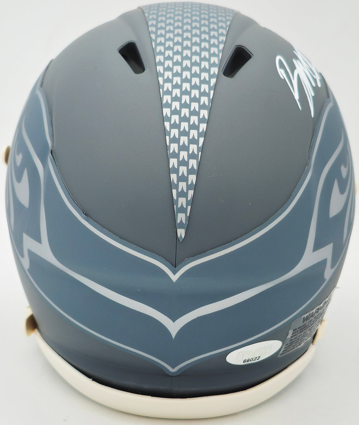 Byron Murphy II Autographed Seattle Seahawks Slate Gray Speed Mini Helmet MCS Holo Stock #235600