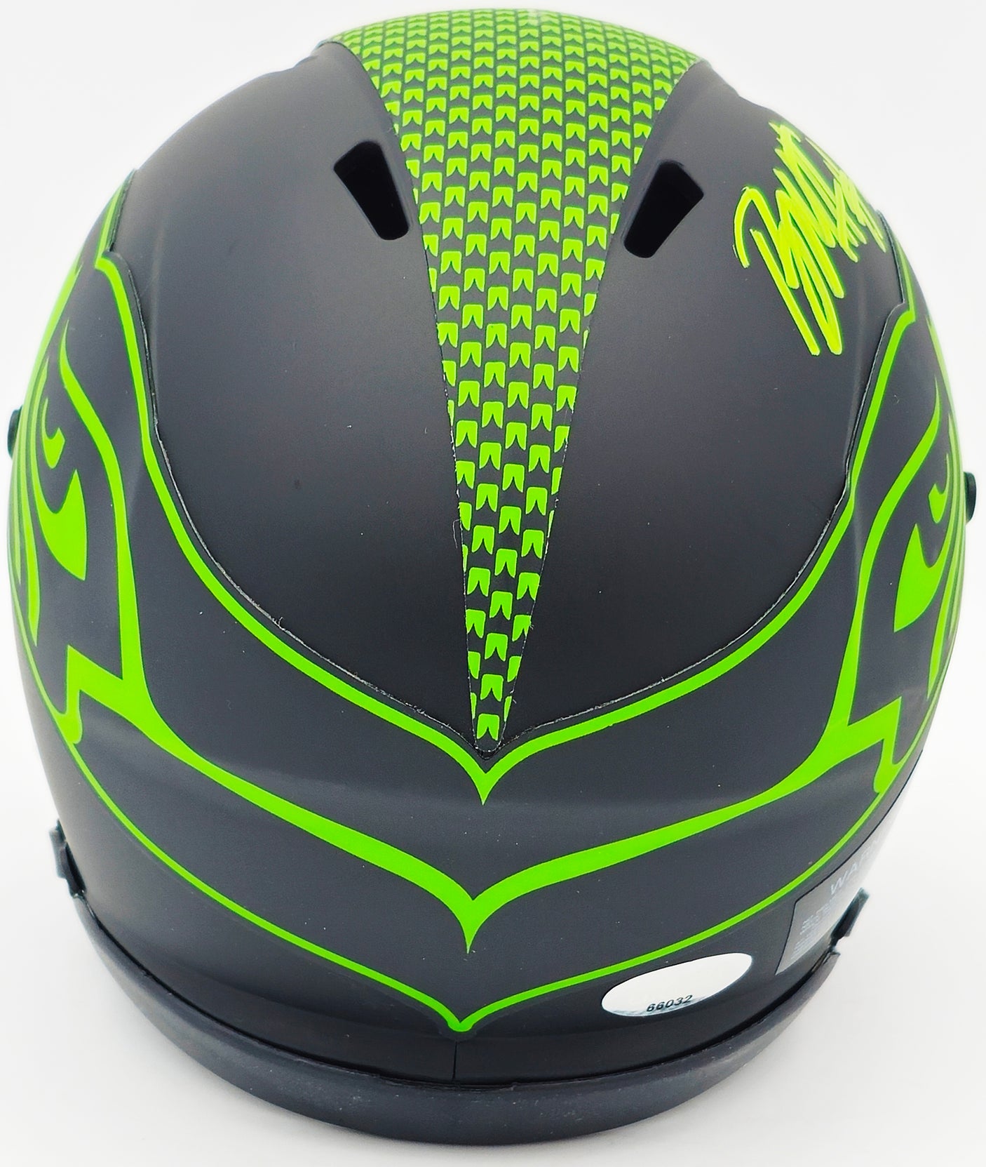 Byron Murphy II Autographed Seattle Seahawks Eclipse Black Speed Mini Helmet MCS Holo Stock #235601