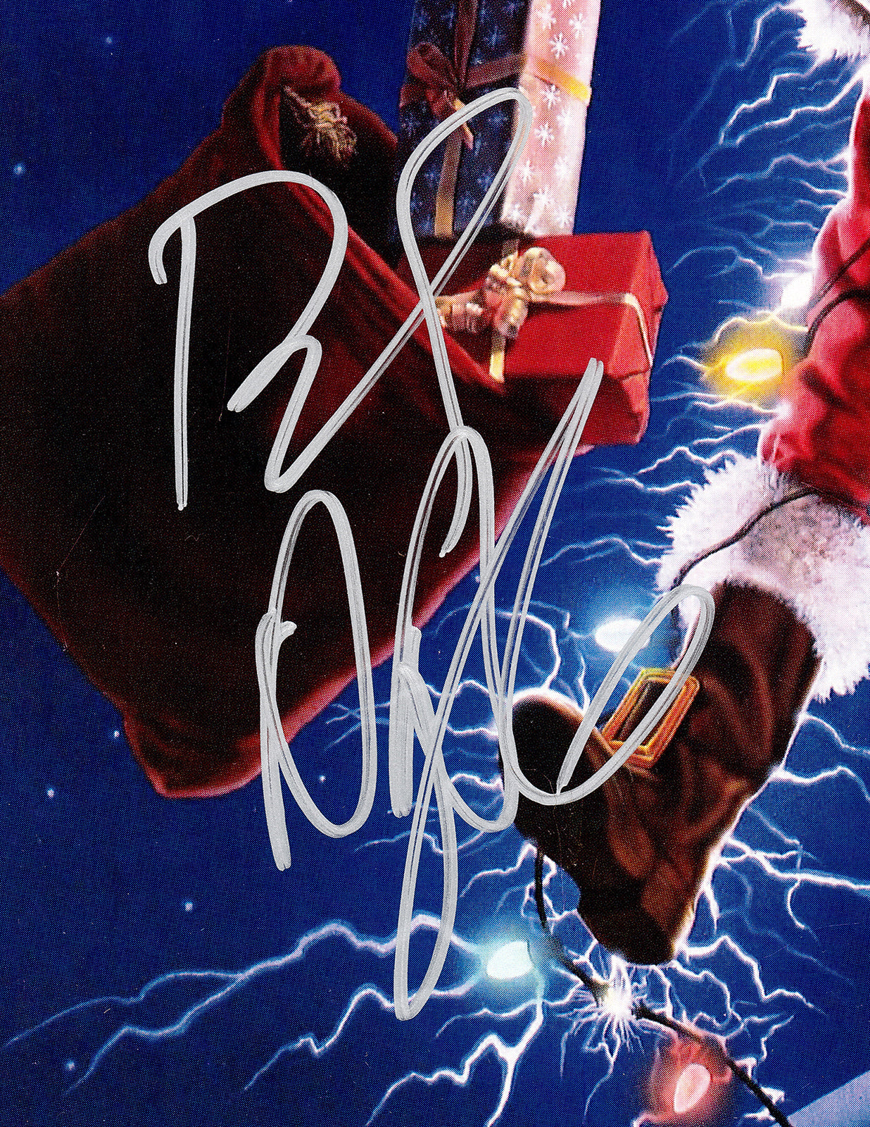 Chevy Chase & Beverly D'Angelo Autographed 11x17 Christmas Vacation Movie Poster Beckett BAS Witness Stock #234969