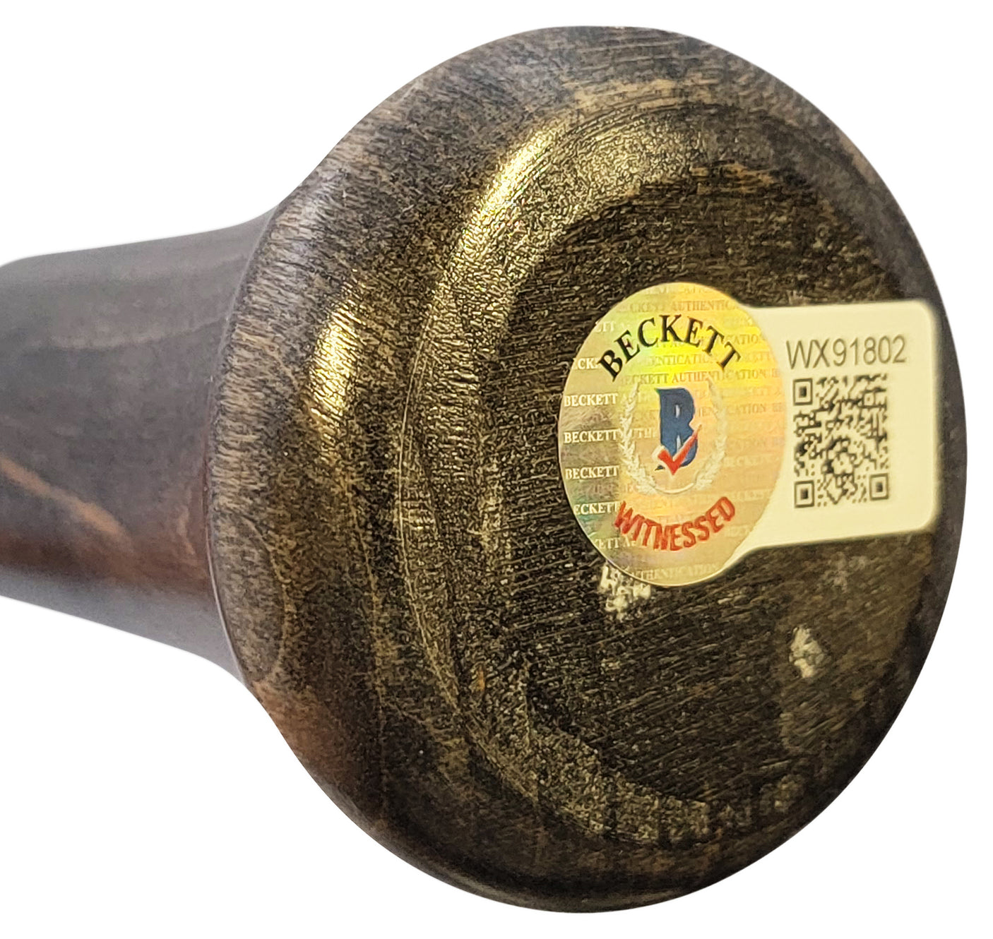 Kyle Tucker Autographed Brown Old Hickory Player Model Bat Houston Astros "2022 WS Champs" Beckett BAS Witness Stock #210077