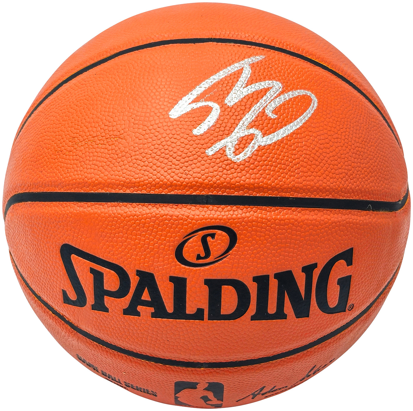 Shaquille Shaq O'Neal Autographed Official Spalding Official Game Ball Series Basketball Los Angeles Lakers Beckett BAS Witness Stock #235720