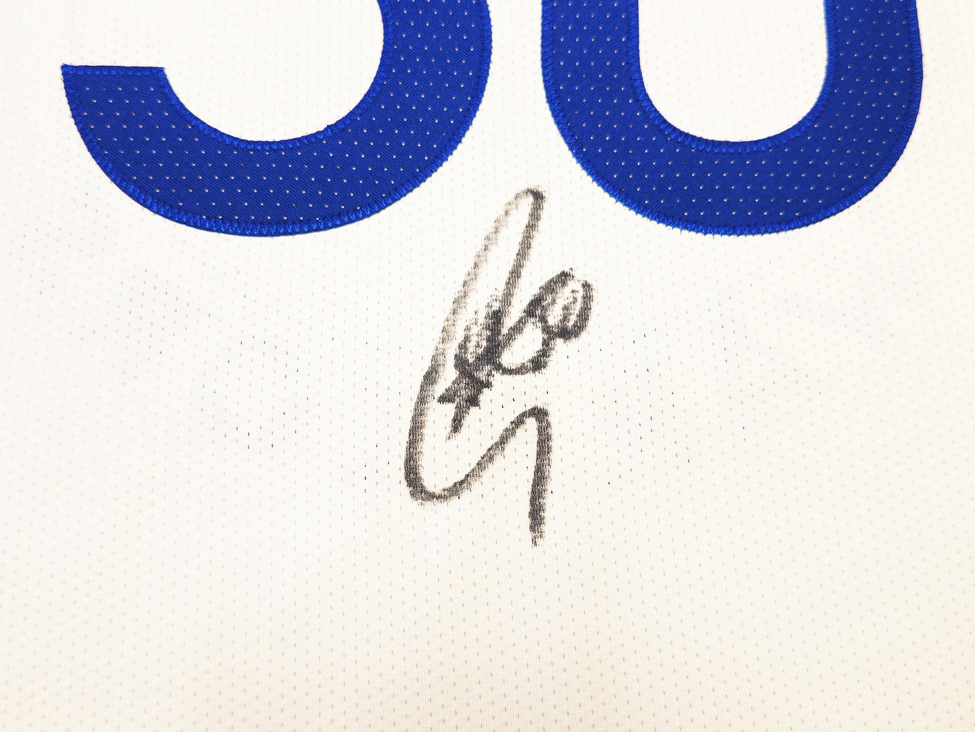 Golden State Warriors Stephen Curry Autographed White Nike Authentic Association Edition Jersey Size 48 JSA Stock #235679