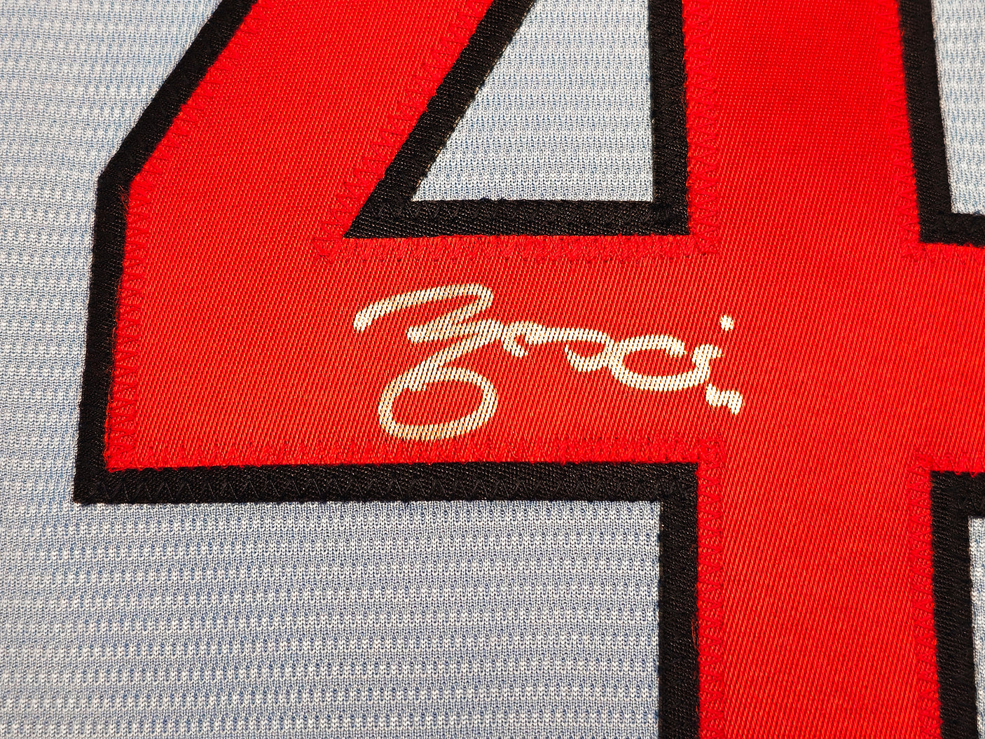 St. Louis Cardinals Yadier Molina Autographed Light Blue Nike Jersey Size XL JSA Stock #236166