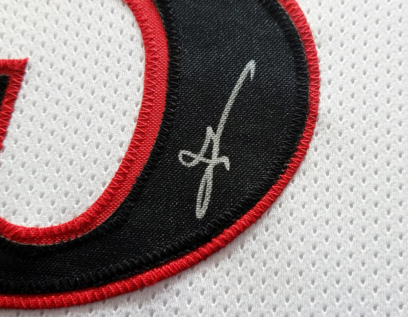 Philadelphia 76ers Allen Iverson Autographed Framed White Jersey JSA Stock #209463