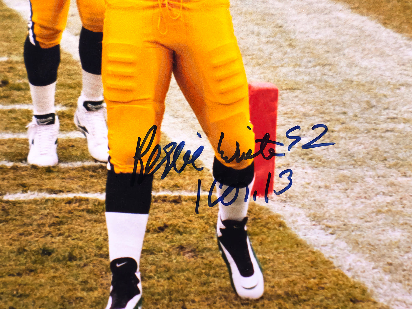 Reggie White Autographed Framed 16x20 Photo Green Bay Packers Beckett BAS #AD43563