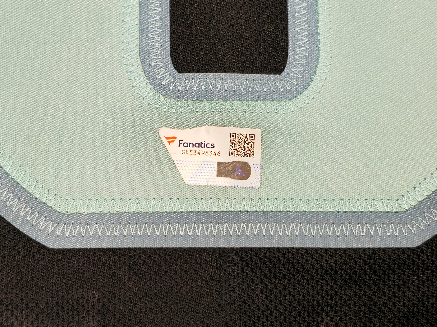 Seattle Kraken Matty Beniers Autographed Blue Adidas Authentic Jersey Size 46 Fanatics Holo Stock #222019