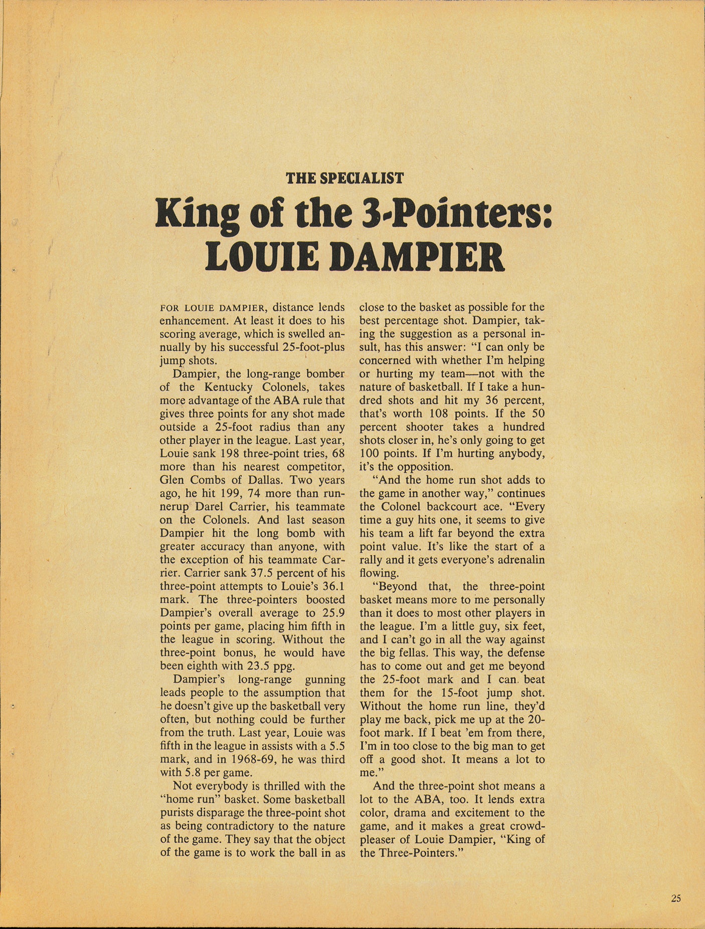 Bill Bridges Autographed 8x11 Magazine Page Photo Atlanta Hawks Beckett BAS QR #BP55317