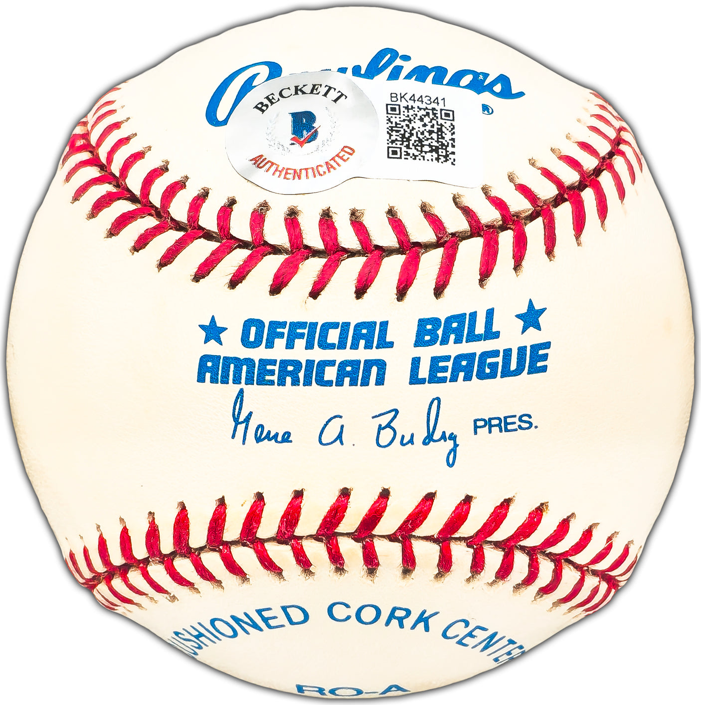 Calvin Griffith Autographed Official AL Baseball Minnesota Twins Owner Beckett BAS #BK44341