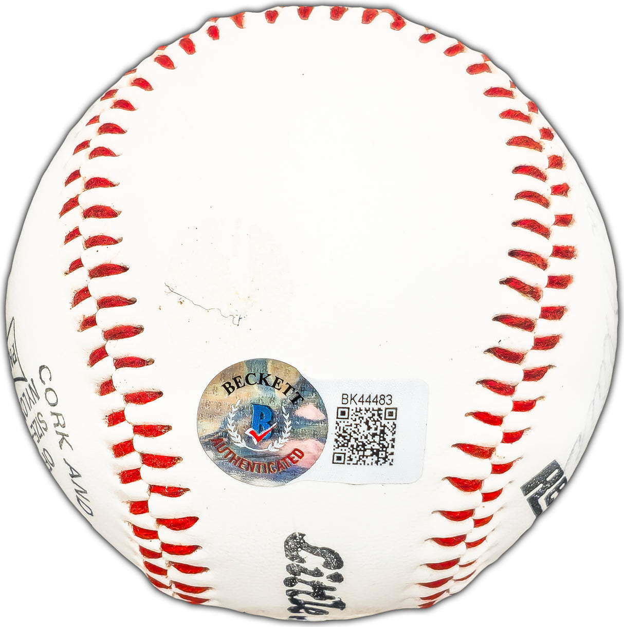 Al Flair Autographed Official Little League Baseball Boston Red Sox "Congratulations Bill & Good Luck" Beckett BAS #BK44483