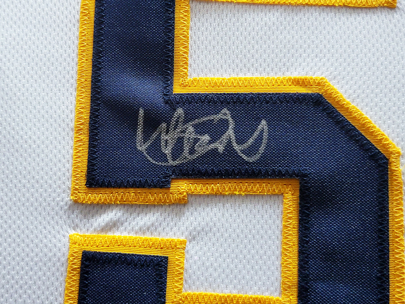 Orix Blue Wave Ichiro Suzuki Autographed Framed White Jersey IS Holo Stock #210147