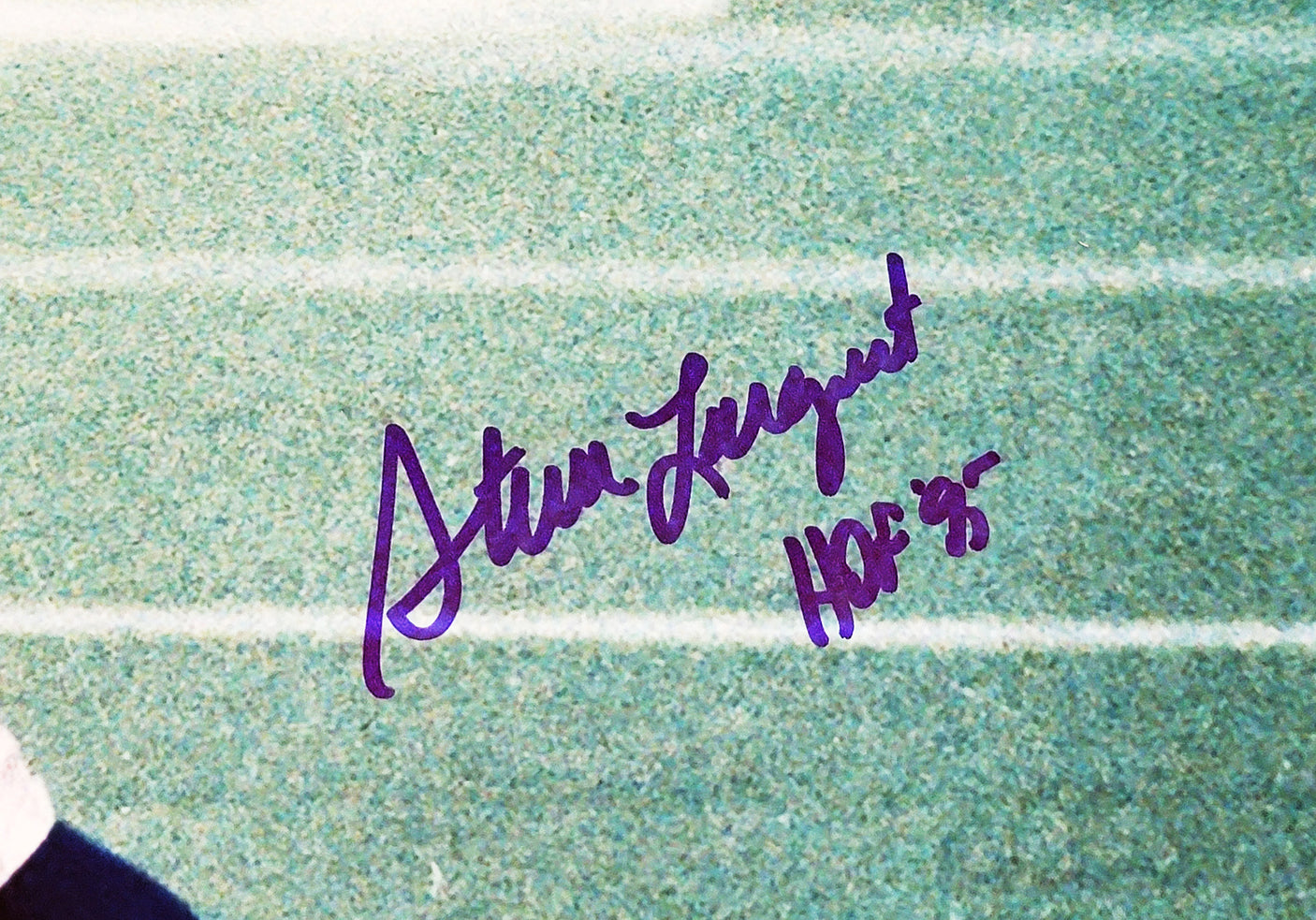 Steve Largent Autographed 16x20 Photo Seattle Seahawks "HOF 95" MCS Holo Stock #211093