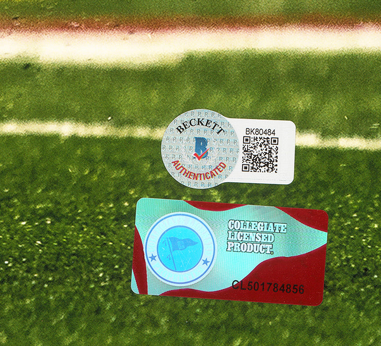 Chris Olave Autographed 16x20 Photo Ohio State Buckeyes Beckett BAS QR Stock #222851