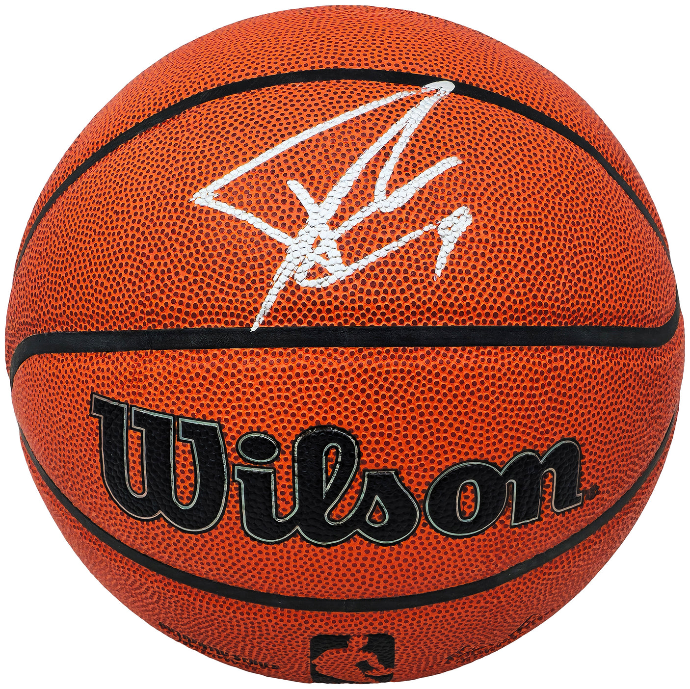 Tony Parker Autographed Authentic Indoor/Outdoor IO Basketball San Antonio Spurs Beckett BAS Witness Stock #222838