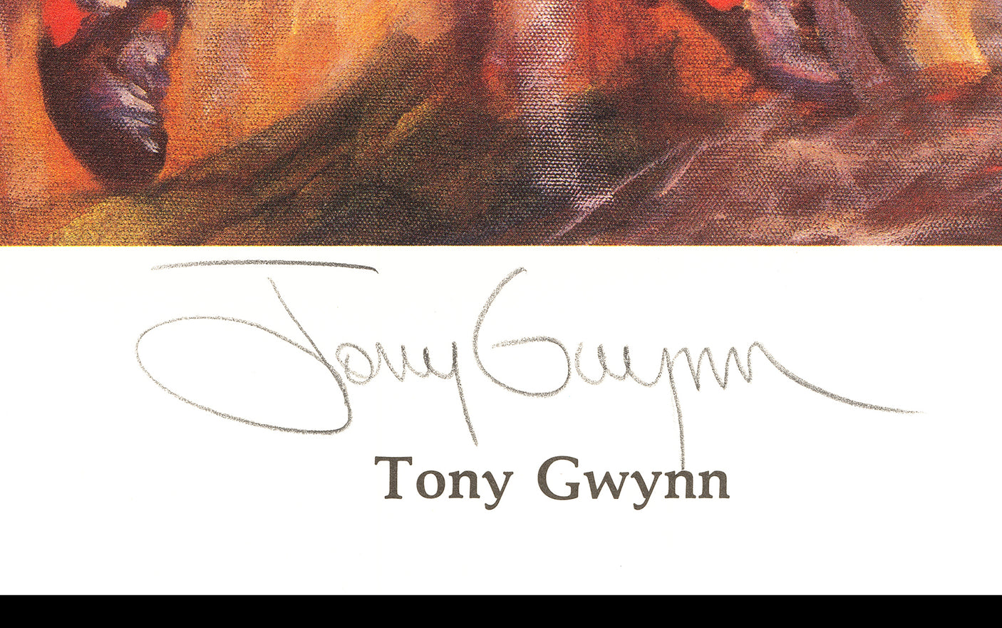 Tony Gwynn & Wade Boggs Autographed 19x24 Lithograph Photo Boston Red Sox & San Diego Padres #/2500 Beckett BAS Stock #237004