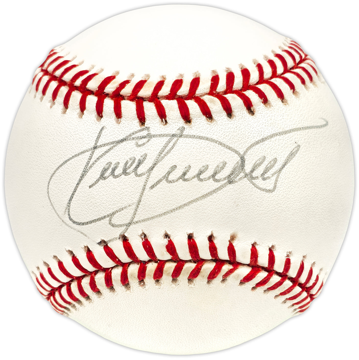 Kirby Puckett Autographed Official AL Baseball Minnesota Twins Beckett BAS #AE08338