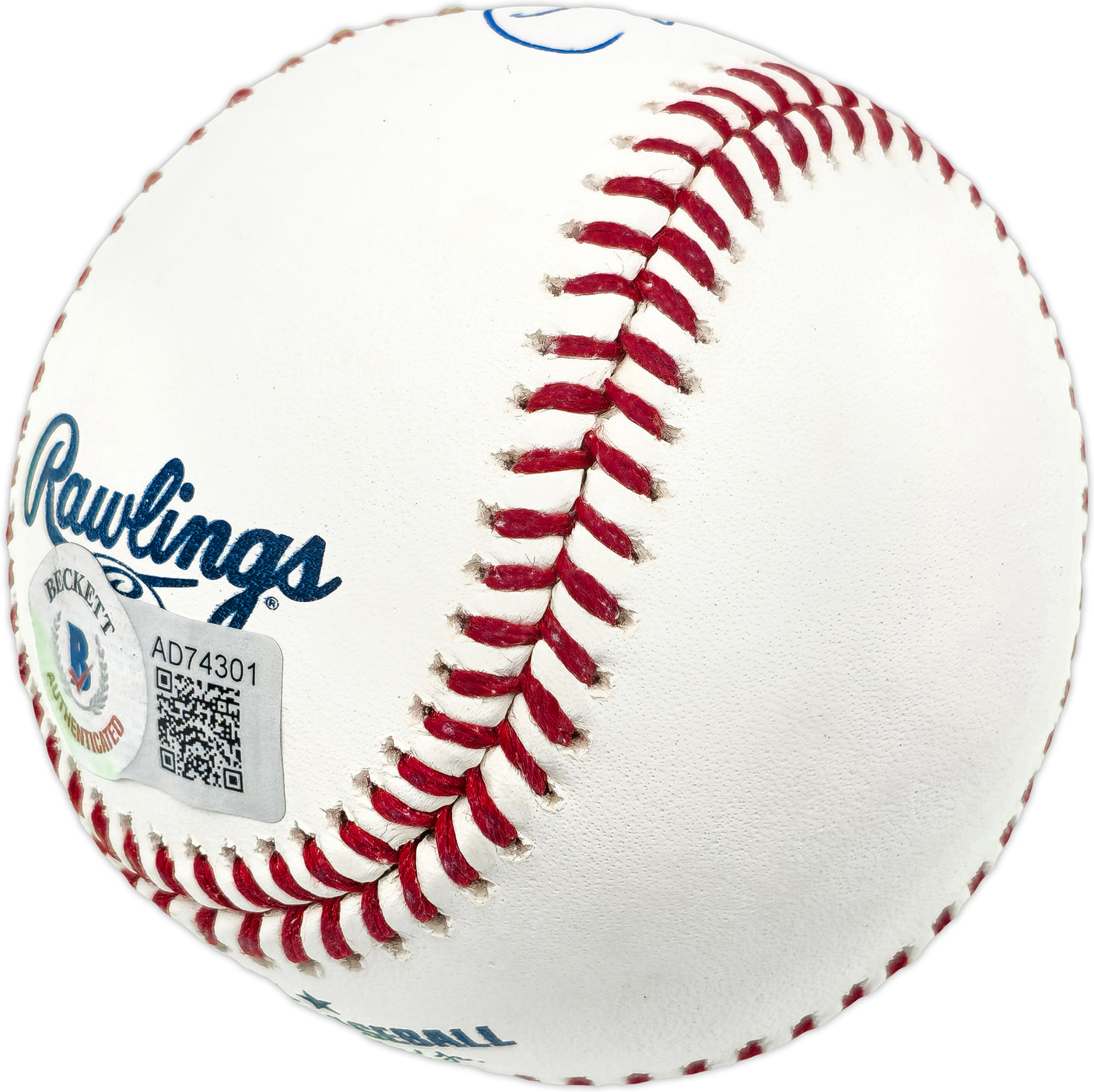 Chevy Chase Autographed Official MLB Baseball National Lampoon's Vacation (Smudged) Beckett BAS QR #AD74301