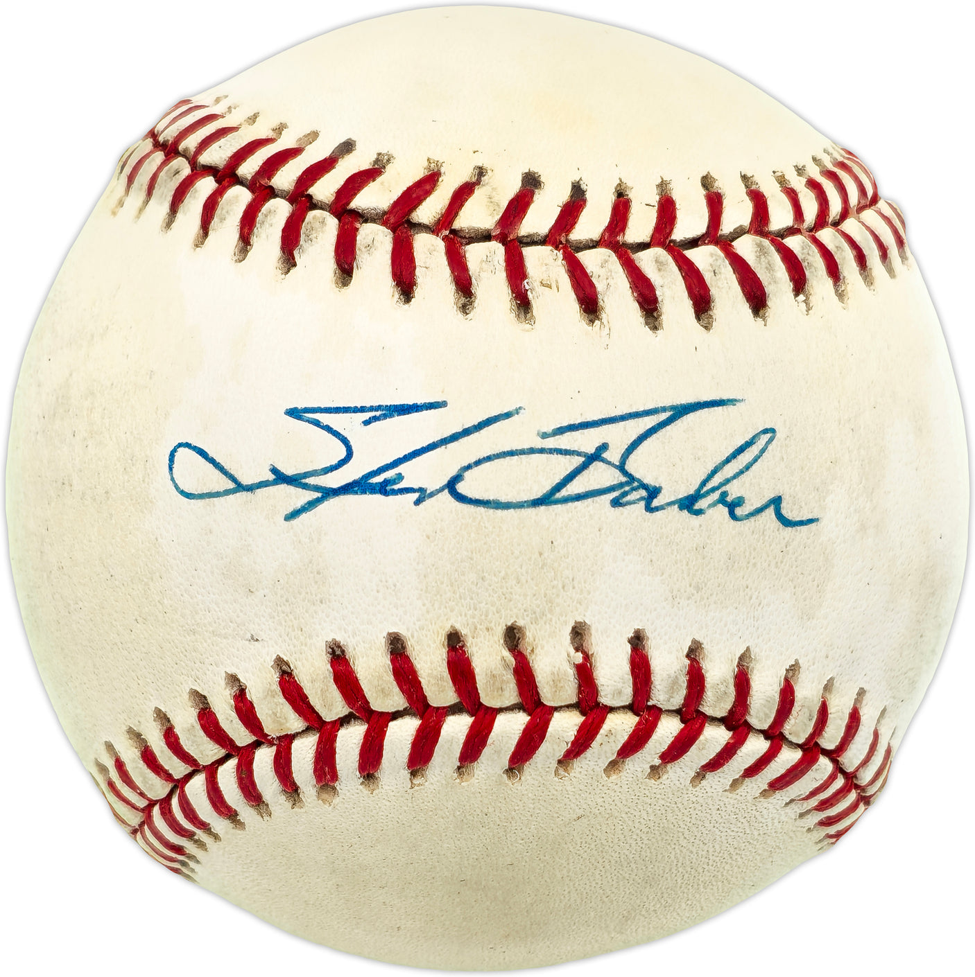 Steve Barber Autographed Official AL Baseball Seattle Pilots Beckett BAS QR #BM25427