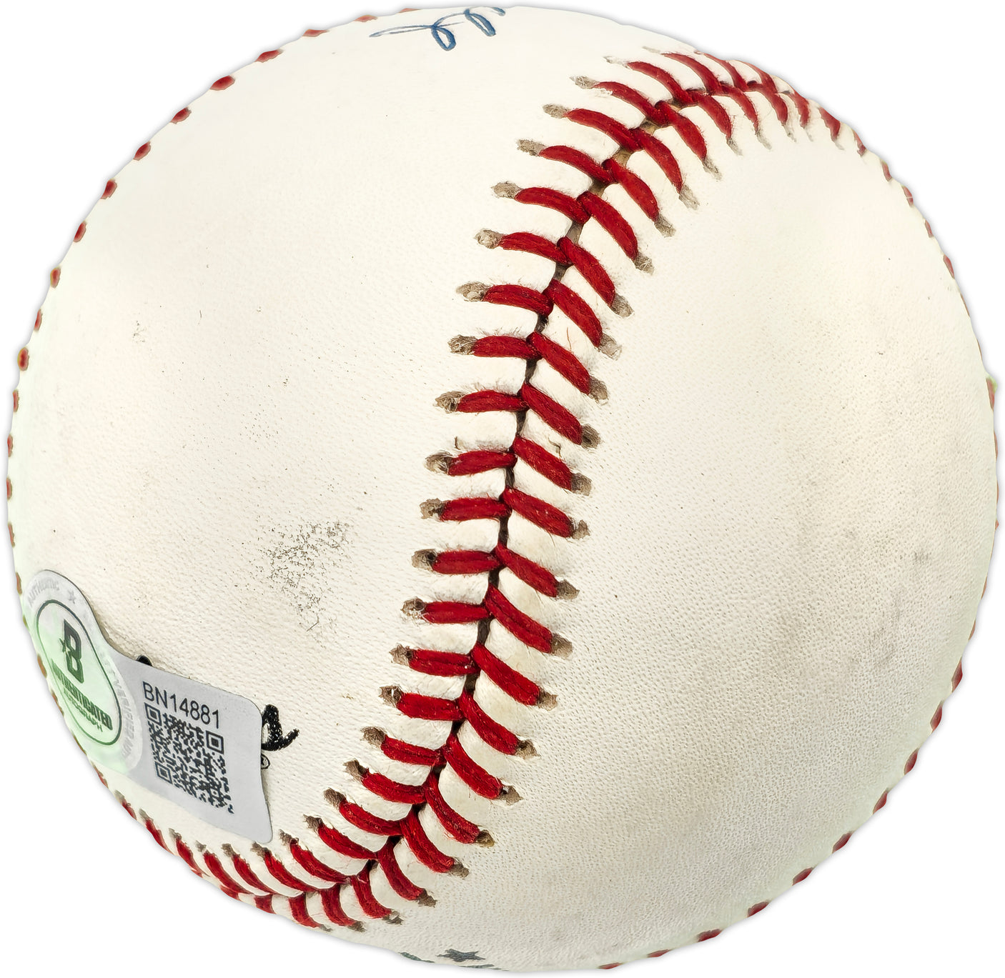 Mike Schmidt Autographed Official NL Baseball Philadelphia Phillies Beckett BAS QR #BN14881