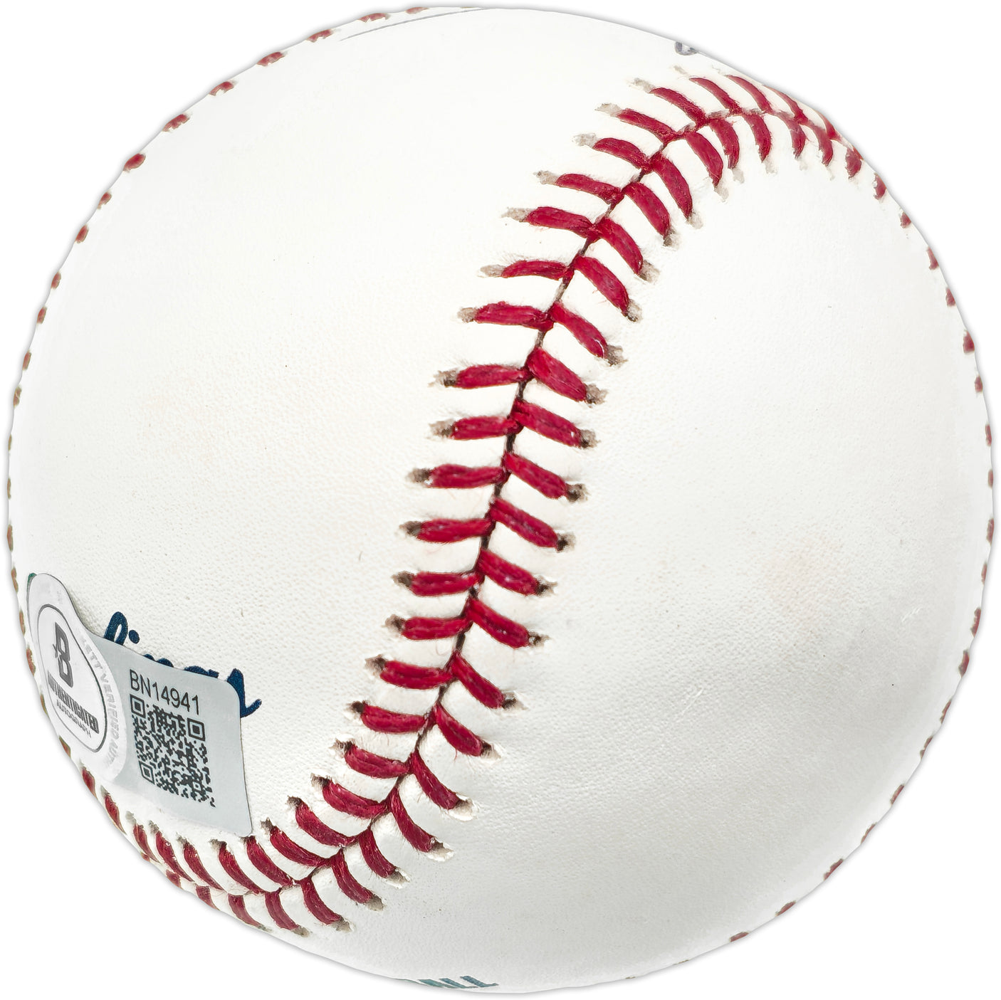 Mike Blowers Autographed Official MLB Baseball M's, Yankees Beckett BAS QR #BN14941