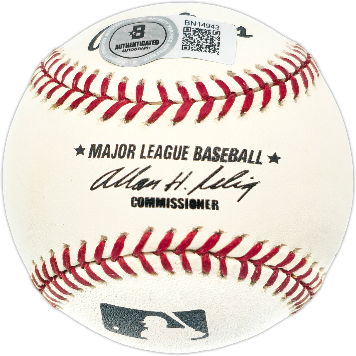 Oscar Gamble Autographed Official MLB Baseball New York Yankees Big "O" Proud to be a Yankee 1976-1979-1984 Beckett BAS QR #BN14943
