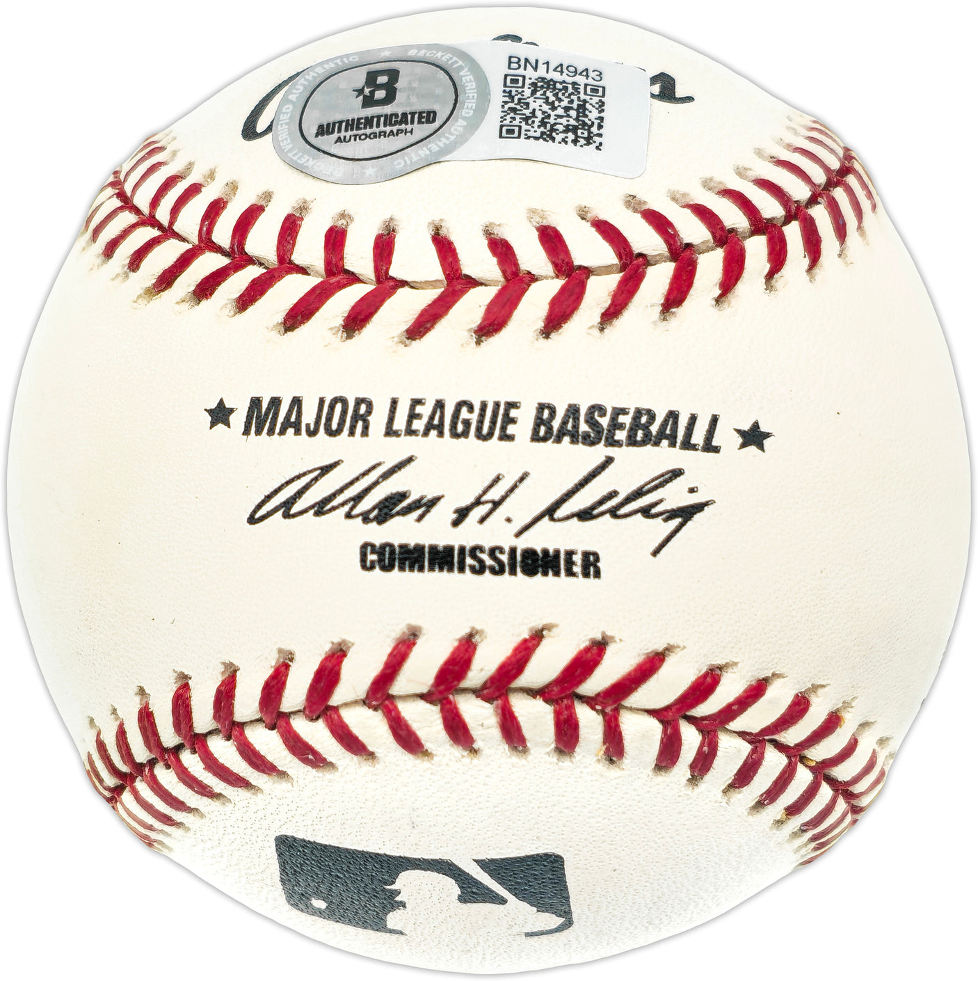 Oscar Gamble Autographed Official MLB Baseball New York Yankees Big "O" Proud to be a Yankee 1976-1979-1984 Beckett BAS QR #BN14943