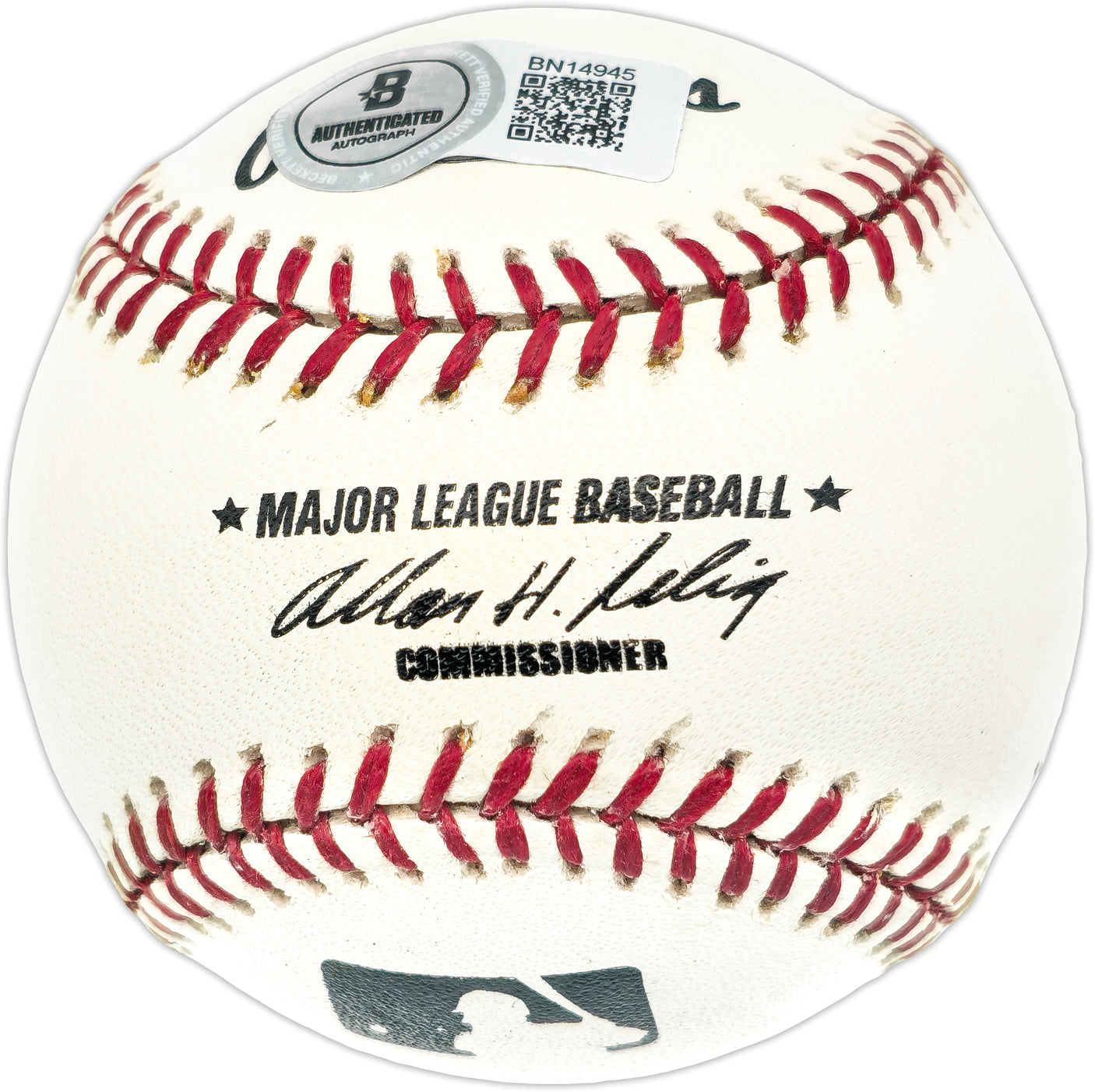 Oscar Gamble Autographed Official MLB Baseball New York Yankees Big "O" Proud to be a Yankee 1976-1979-1984 Beckett BAS QR #BN14945