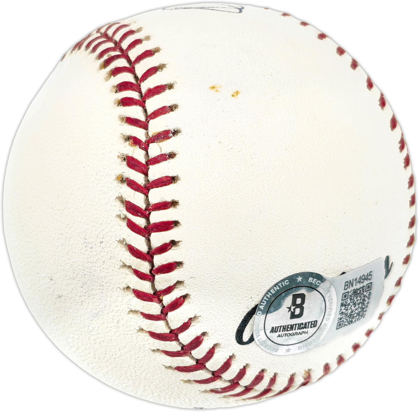 Oscar Gamble Autographed Official MLB Baseball New York Yankees Big "O" Proud to be a Yankee 1976-1979-1984 Beckett BAS QR #BN14945