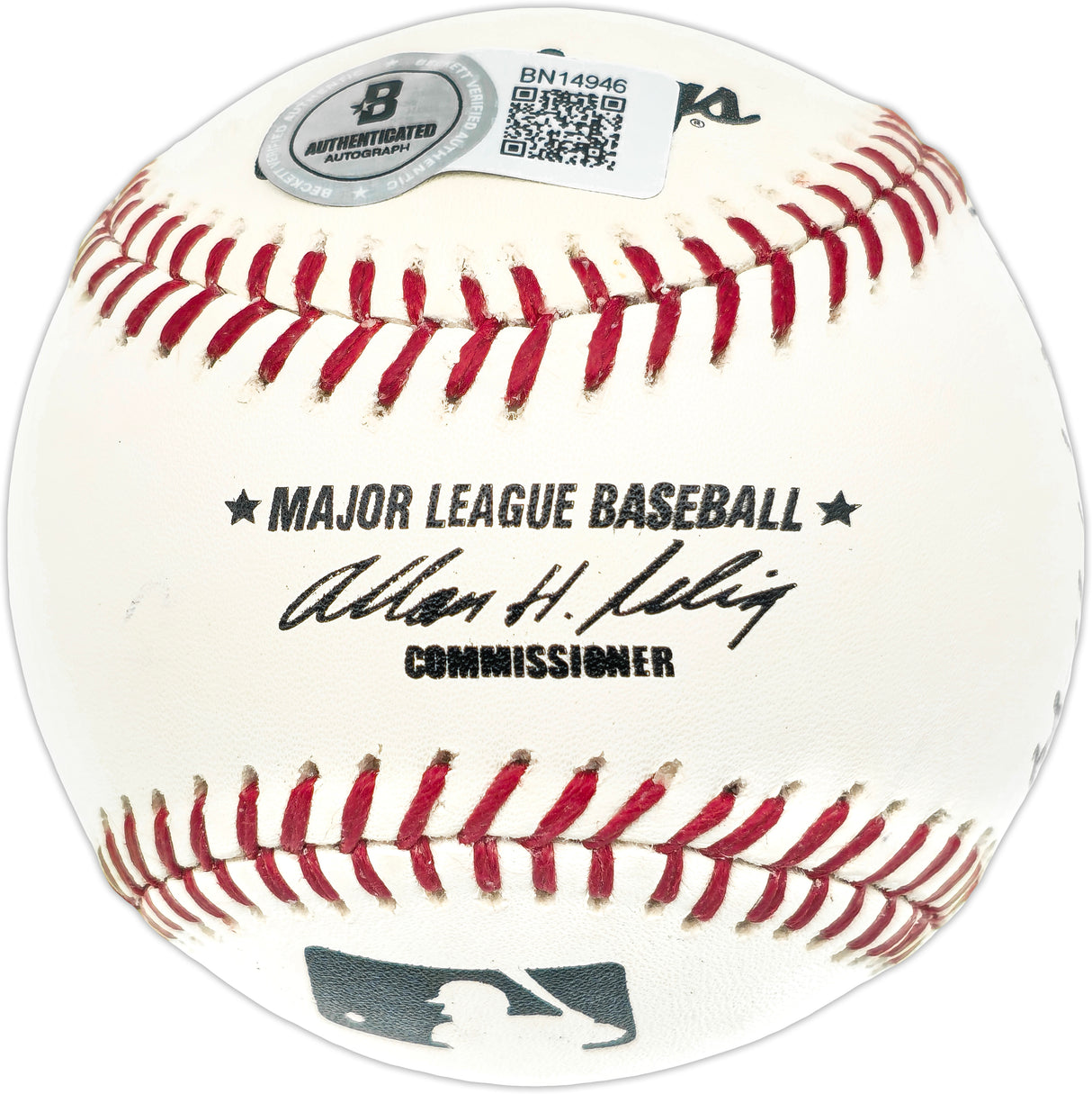 Oscar Gamble Autographed Official MLB Baseball New York Yankees Big "O" Proud to be a Yankee 1976-1979-1984 Beckett BAS QR #BN14946