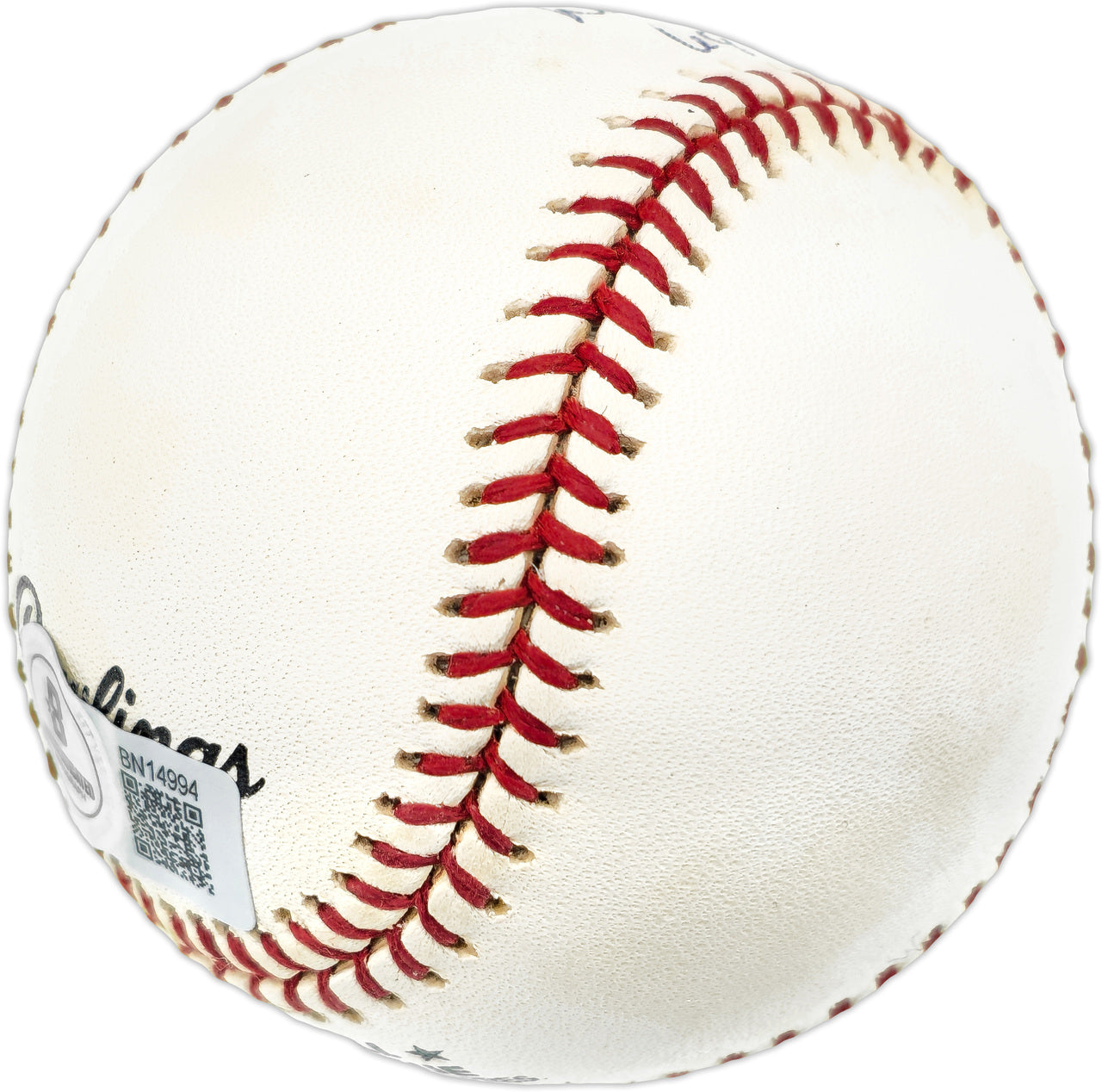 Donn Clendenon Autographed Official NL Baseball New York Mets "69 WS MVP" Beckett BAS QR #BN14994