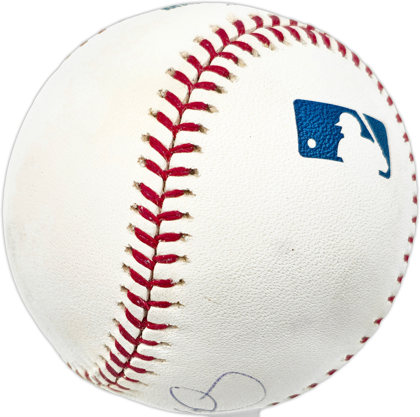 Joe Montana Autographed Official Stat Logo MLB Baseball San Francisco 49ers #64/500 PSA/DNA #3A66157