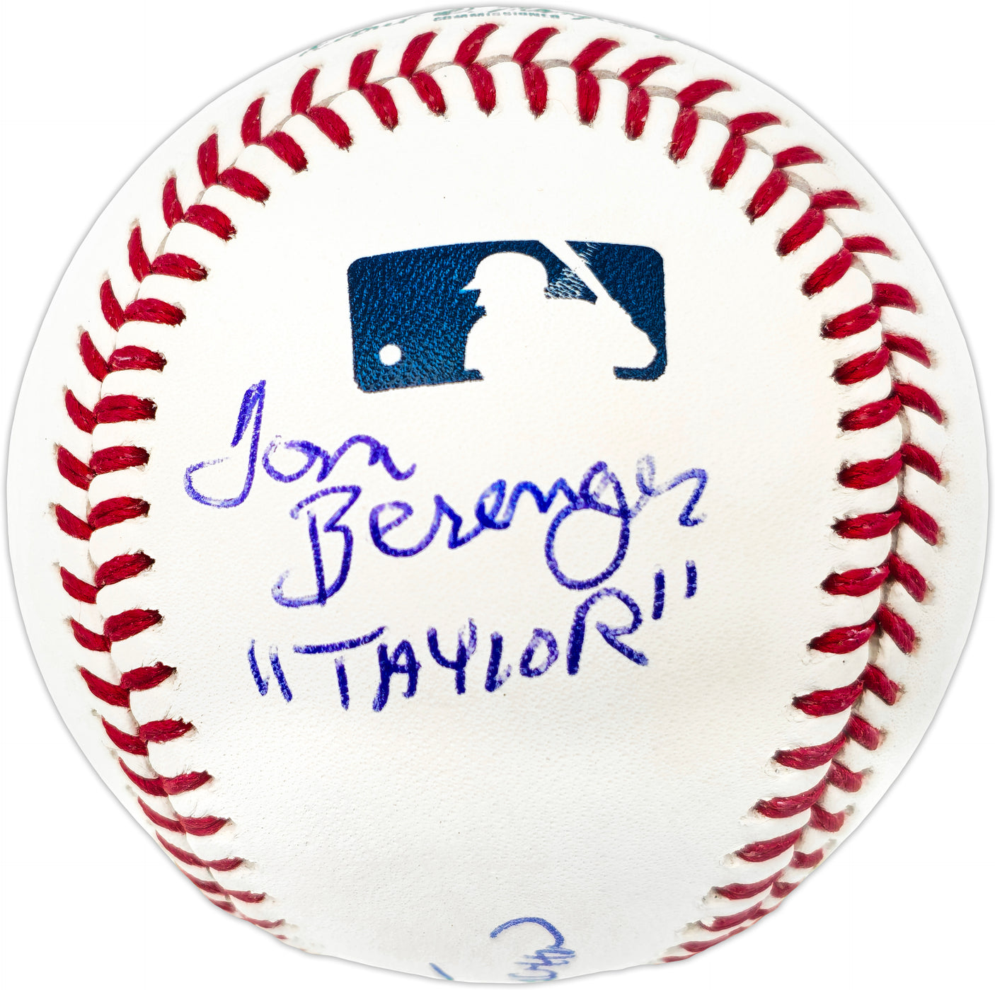 Charlie Sheen, Corbin Bernsen & Tom Berenger Autographed Official MLB Baseball Major League Baseball Movie Beckett BAS Witness #WQ60825