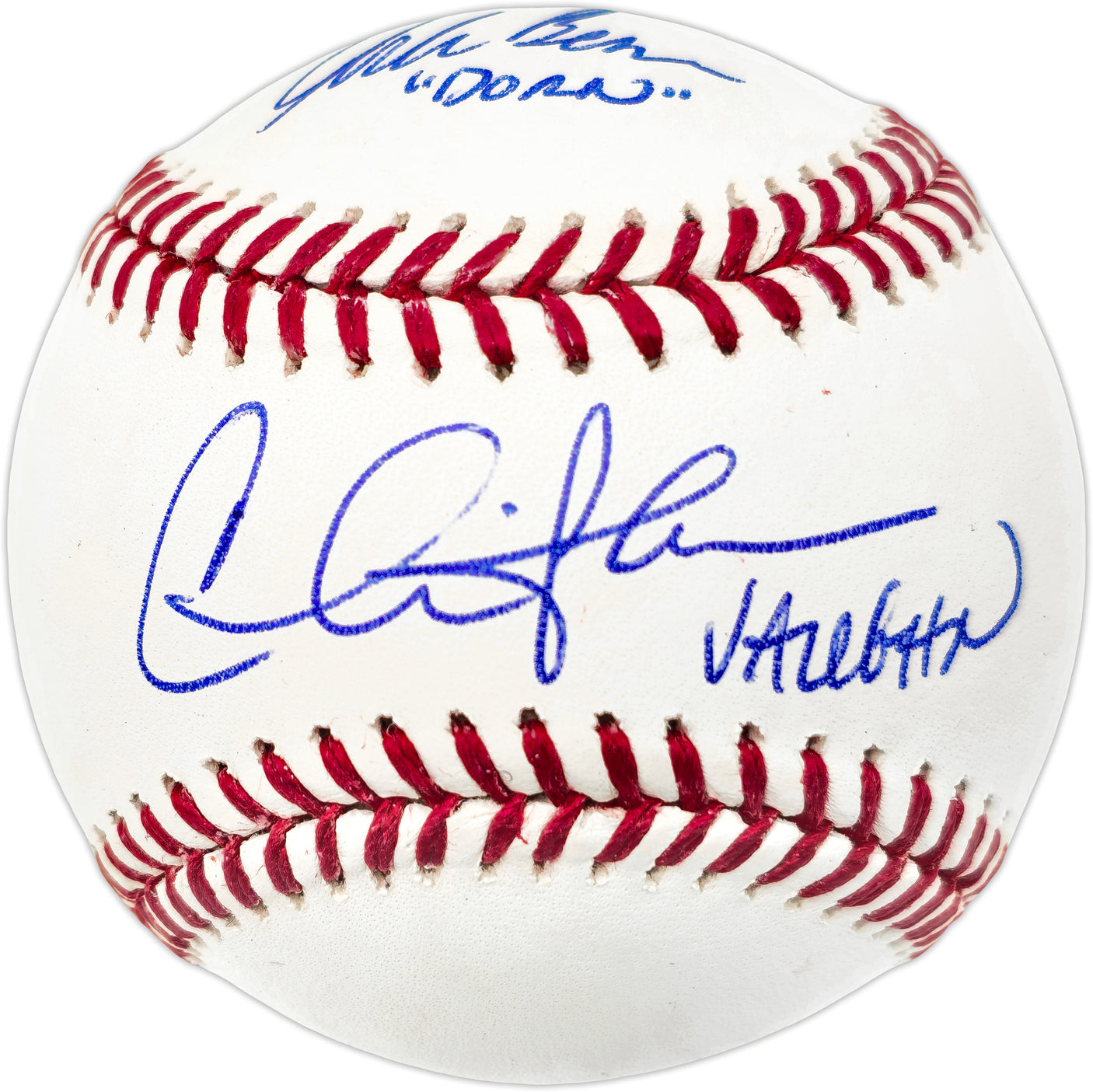 Charlie Sheen, Corbin Bernsen & Tom Berenger Autographed Official MLB Baseball Major League Baseball Movie Beckett BAS Witness #WQ60828
