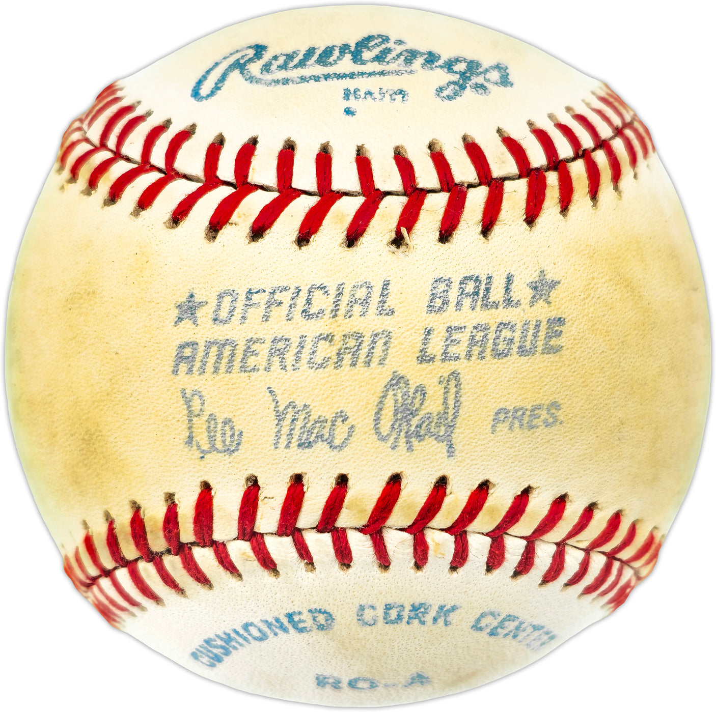 Unsigned MacPhail AL Baseball SKU #238369