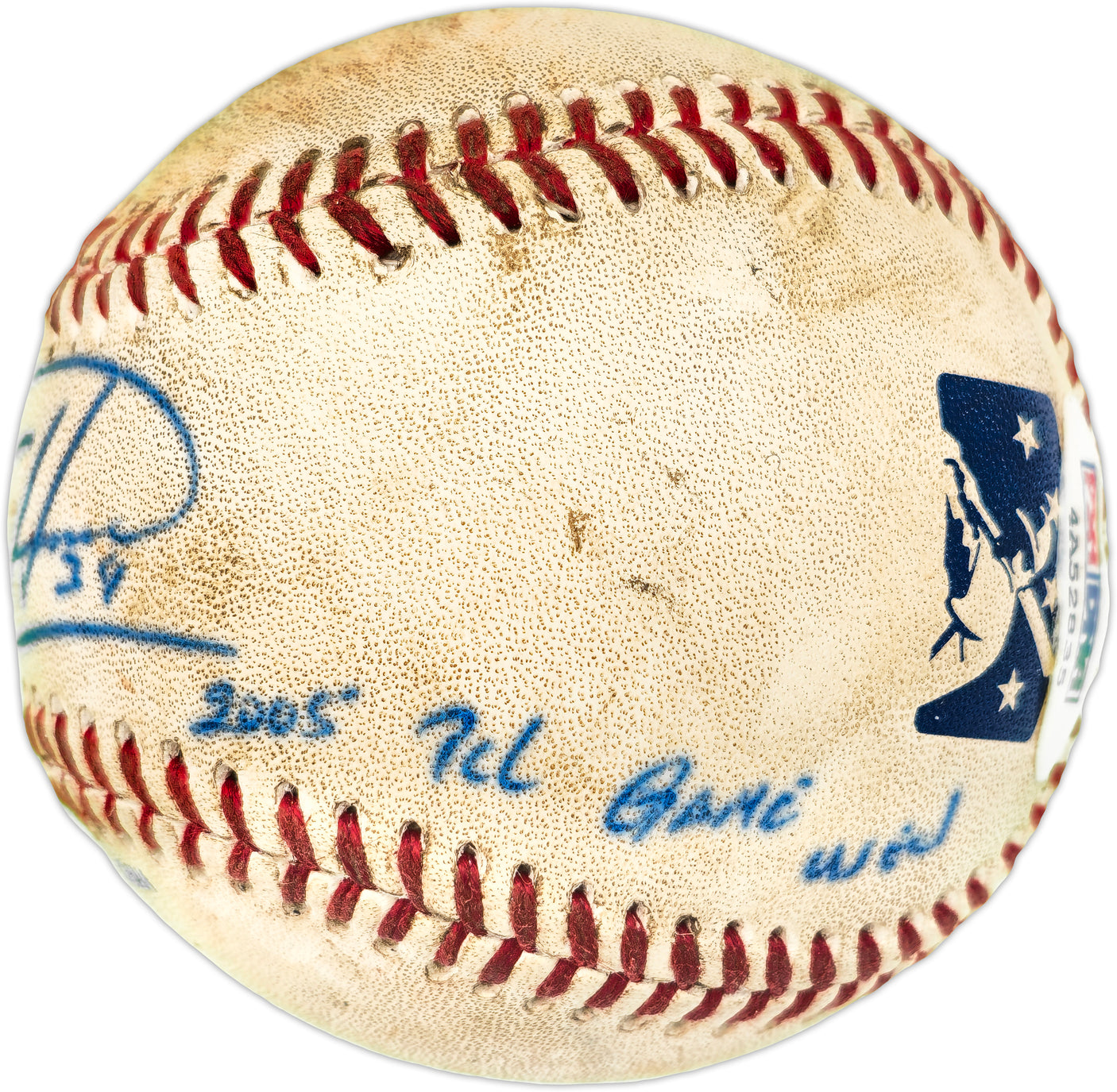 Felix Hernandez Autographed Pacific Coast League Game Used Baseball Seattle Mariners "2005 PCL Game Used" PSA/DNA #4A52835