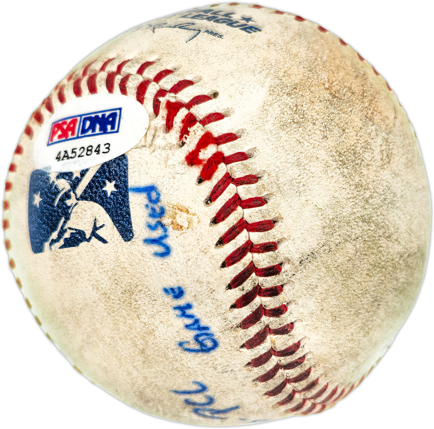 Felix Hernandez Autographed Pacific Coast League Game Used Baseball Seattle Mariners "2005 PCL Game Used" PSA/DNA #4A52843