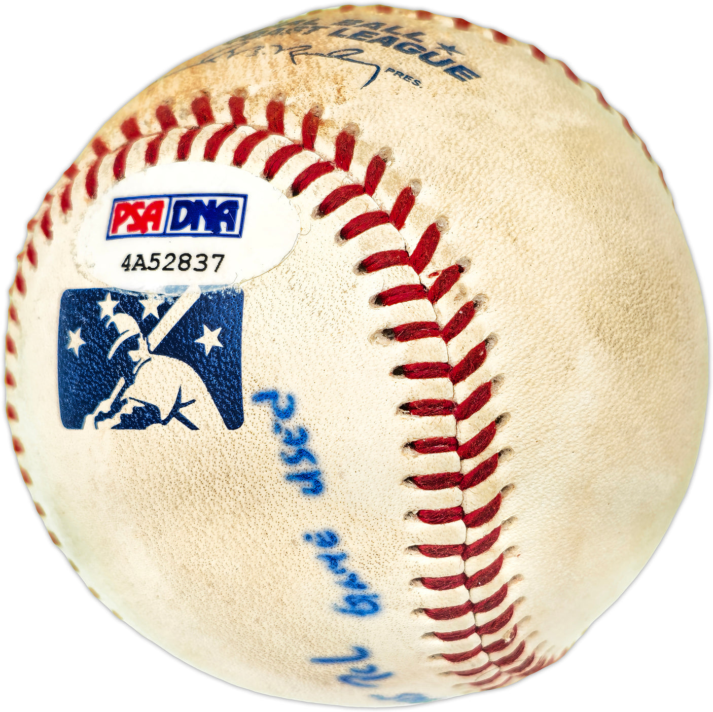 Felix Hernandez Autographed Pacific Coast League Game Used Baseball Seattle Mariners "2005 PCL Game Used" PSA/DNA #4A52837