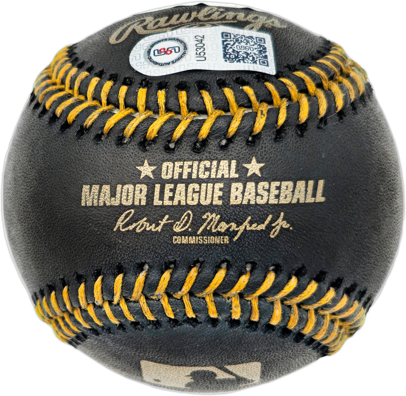 Jose Altuve Autographed Official Black MLB Baseball Houston Astros JSA #WIT570102