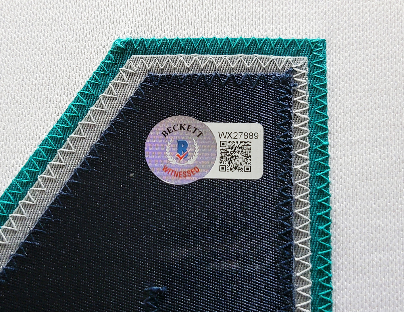 Seattle Mariners Julio Rodriguez Autographed Framed White Jersey JROD Show Beckett BAS Witness Stock #210990