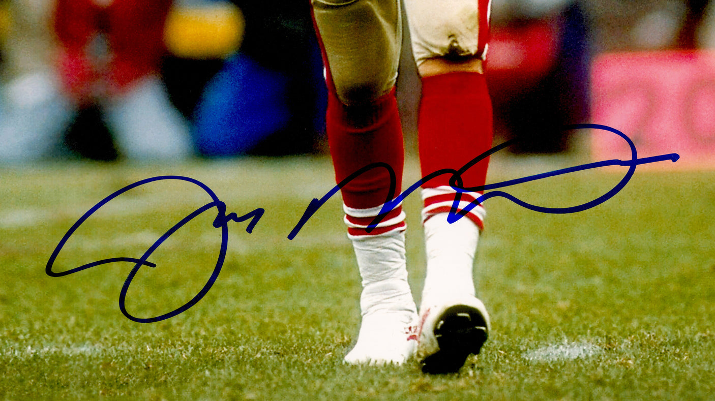 Joe Montana Autographed 16x20 Photo San Francisco 49ers Beckett BAS QR Stock #238334