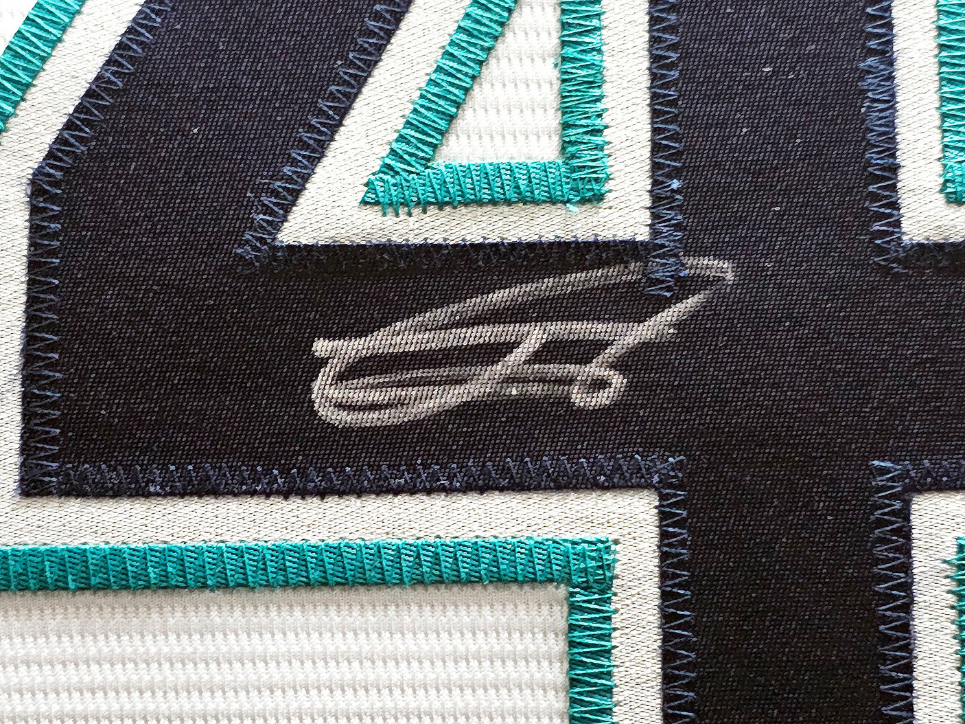 Seattle Mariners Julio Rodriguez Autographed Framed White Nike Jersey Beckett BAS QR Stock #221137