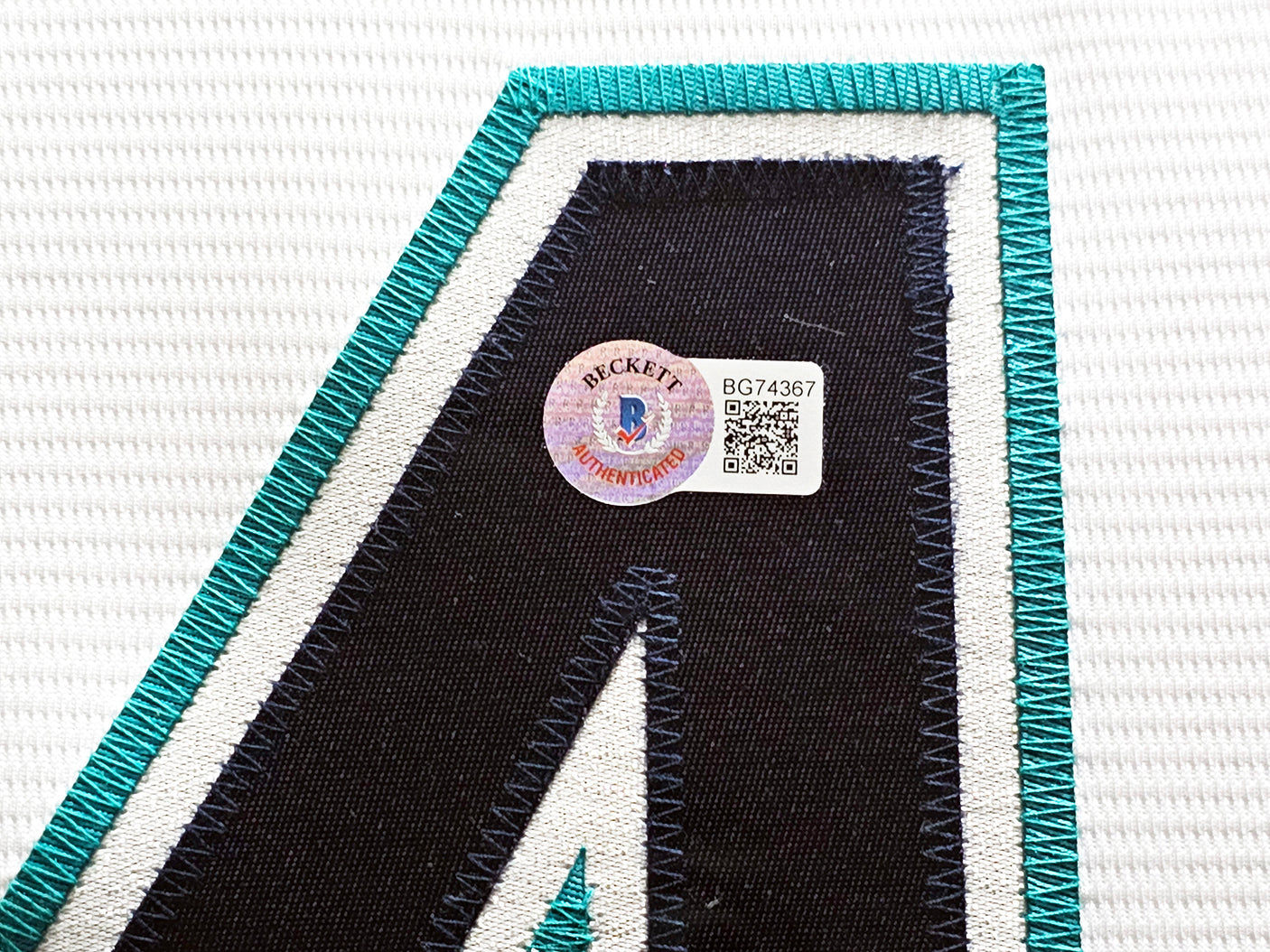 Seattle Mariners Julio Rodriguez Autographed Framed White Nike Jersey Beckett BAS QR Stock #221137