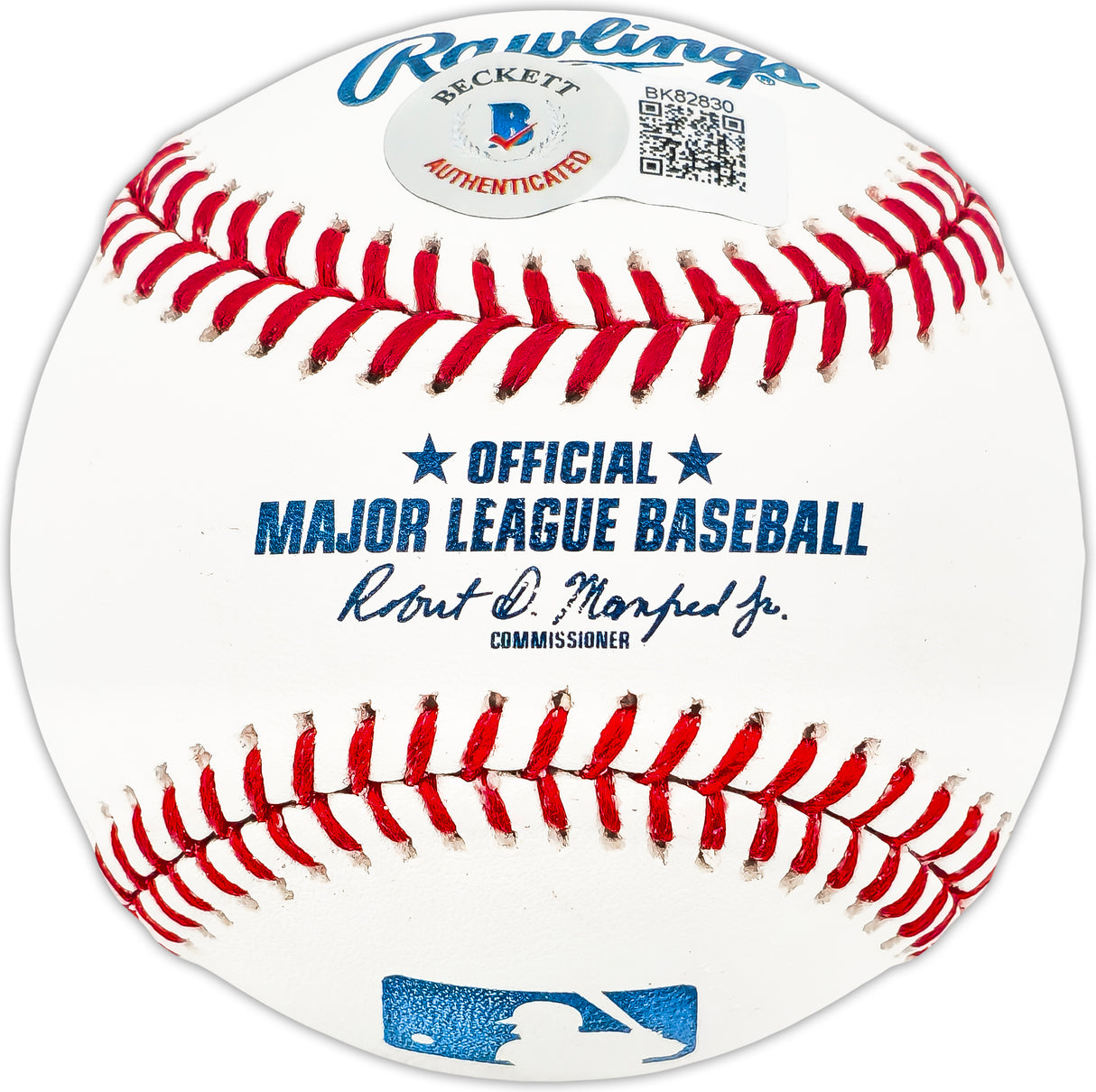 Chipper Jones Autographed Official MLB Baseball Atlanta Braves "Braves For Life" Beckett BAS QR Stock #224729