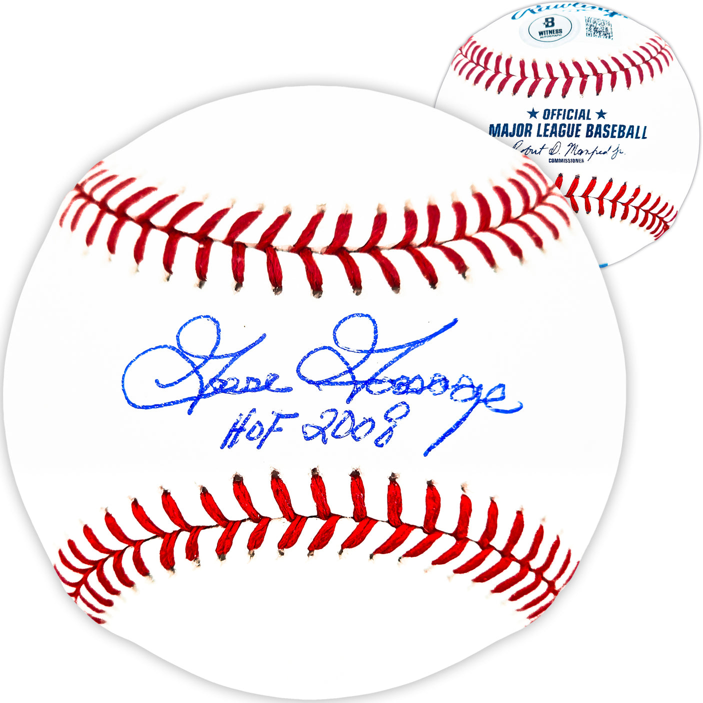 Rich "Goose" Gossage Autographed Official MLB Baseball New York Yankees "HOF 2008" Beckett BAS Witness Stock #224690