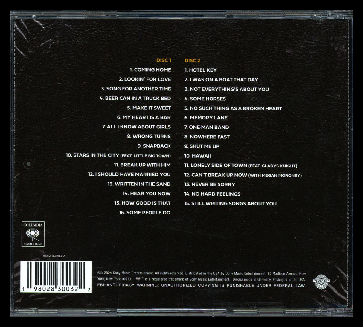 Old Dominion Autographed "Odies But Goodies" CD Cover Signed By All 5 Band Members Beckett BAS #AE08282