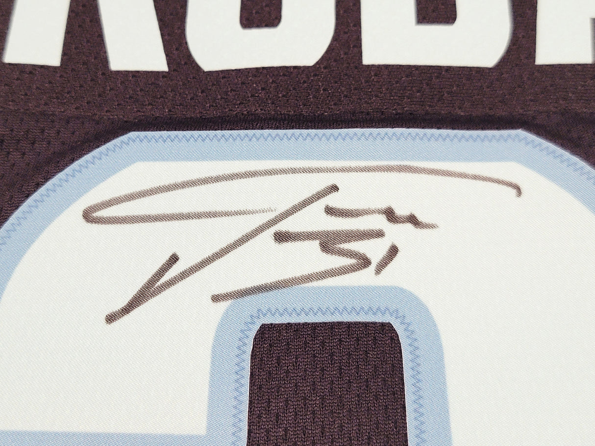 Seattle Kraken Philipp Grubauer Autographed Blue Fanatics Jersey Size XL Fanatics Holo Stock #211745