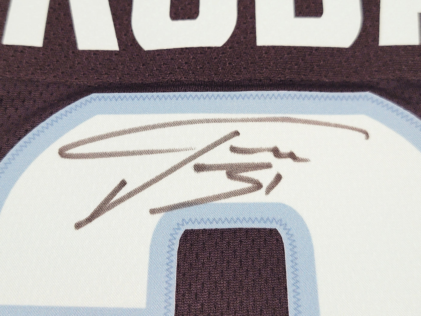 Seattle Kraken Philipp Grubauer Autographed Blue Fanatics Jersey Size XL Fanatics Holo Stock #211745