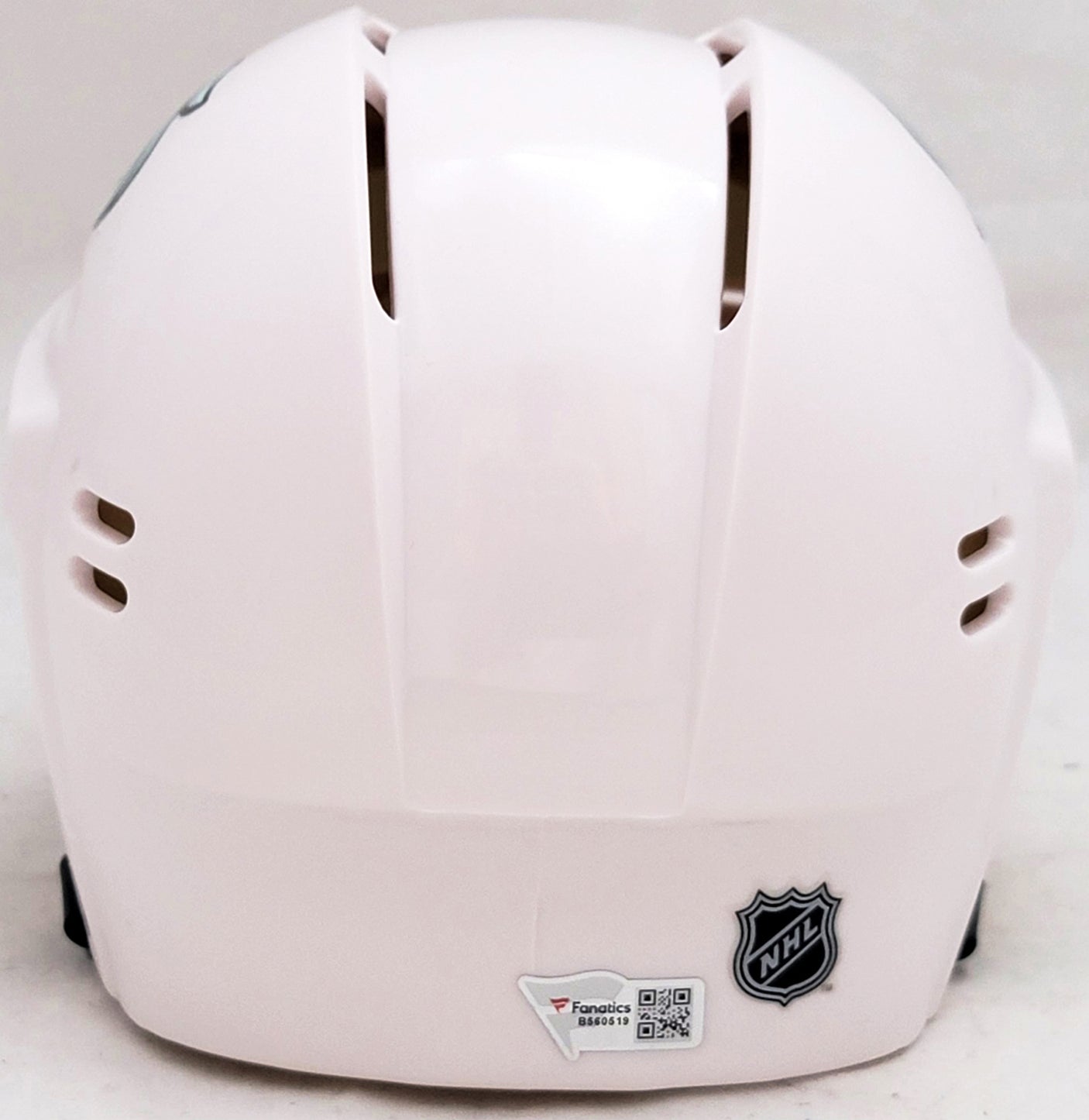 Ryan Donato Autographed Seattle Kraken White Mini Helmet Fanatics Holo Stock #211733