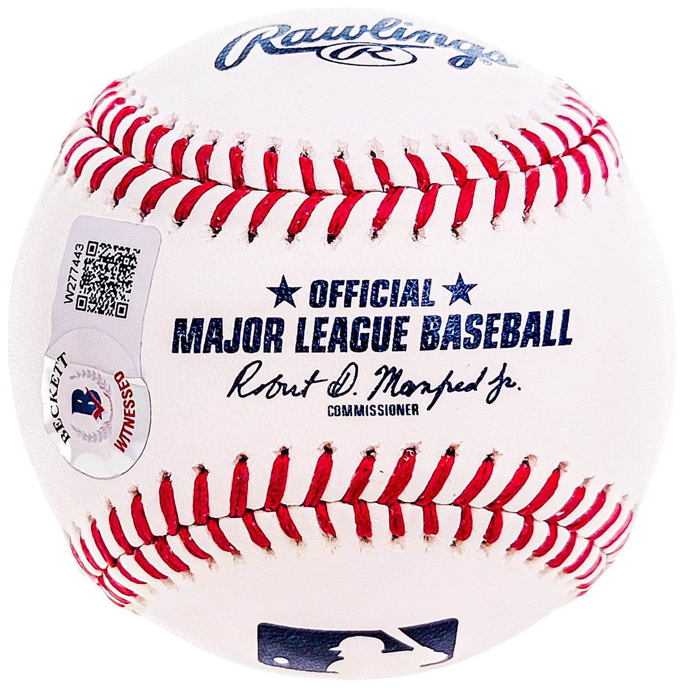 Pedro Martinez Autographed Official MLB Baseball Boston Red Sox "HOF 15" Beckett BAS Witness Stock #211747