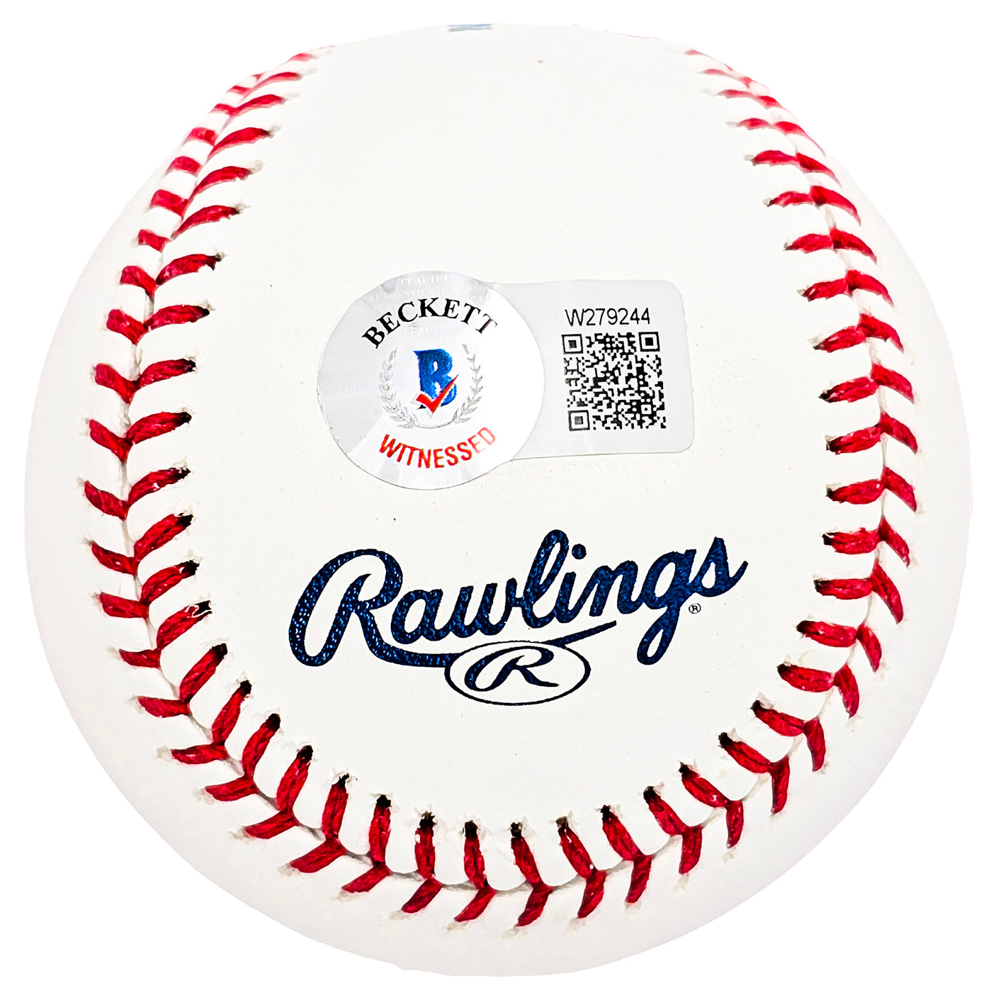 Miguel Cabrera Autographed Official Hall Of Fame HOF Logo Baseball Detroit Tigers Beckett BAS Witness Stock #212234